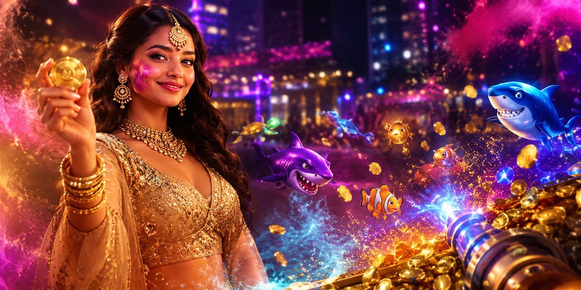 Exciting online betting with scenic Indian fishing game background